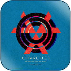 CHVRCHES The Bones Of What You Believe Album Cover Sticker Album Cover Sticker CHVRCHES The Bones Of What You Believe Album Cover Sticker Album Cover Sticker
