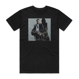 David Arnold Casino Royale 1 Album Cover T-Shirt Black David Arnold Casino Royale 1 Album Cover T-Shirt Black