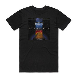 David Arnold Stargate Album Cover T-Shirt Black David Arnold Stargate Album Cover T-Shirt Black