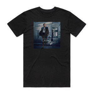 David Arnold Casino Royale Album Cover T-Shirt Black David Arnold Casino Royale Album Cover T-Shirt Black