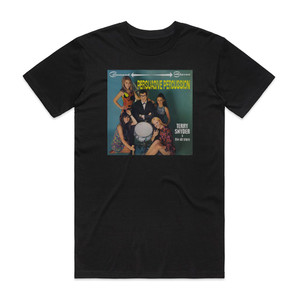 Enoch Light - Terry Snyder and The All Stars Persuasive Percussion Album Cover T-Shirt Black