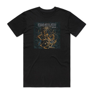 Einherjer North Star Album Cover T-Shirt Black Einherjer North Star Album Cover T-Shirt Black