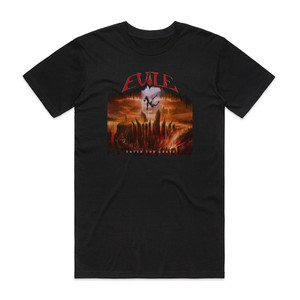 Evile Enter The Grave Album Cover T-Shirt Black