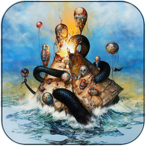 Circa Survive Descensus Album Cover Sticker Album Cover Sticker