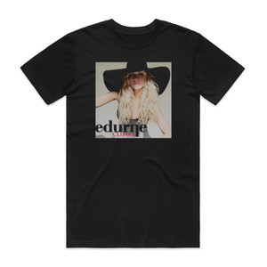 Edurne Nueva Piel Album Cover T-Shirt Black