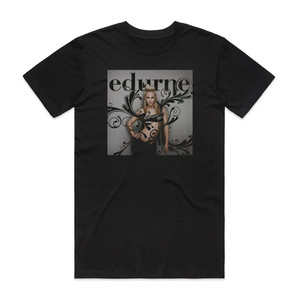 Edurne Nueva Piel Album Cover T-Shirt Black Edurne Nueva Piel Album Cover T-Shirt Black