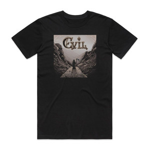 Evil Shoot The Messenger Album Cover T-Shirt Black Evil Shoot The Messenger Album Cover T-Shirt Black