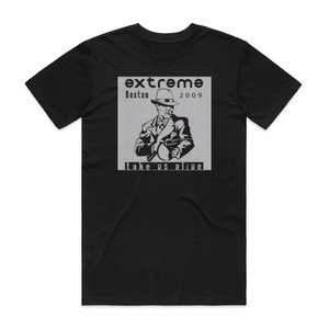 Extreme Take Us Alive Album Cover T-Shirt Black Extreme Take Us Alive Album Cover T-Shirt Black