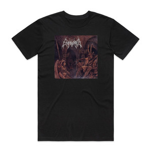Enthroned Towards The Skullthrone Of Satan Album Cover T-Shirt Black Enthroned Towards The Skullthrone Of Satan Album Cover T-Shirt Black