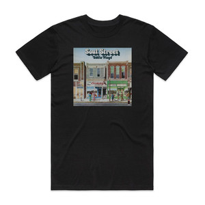 Eddie Floyd Soul Street Album Cover T-Shirt Black