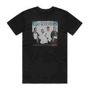 East 17 The Very Best Of Album Cover T-Shirt Black East 17 The Very Best Of Album Cover T-Shirt Black