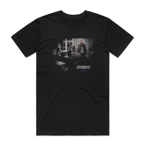 Erik og Kriss Back To Business Album Cover T-Shirt Black Erik og Kriss Back To Business Album Cover T-Shirt Black