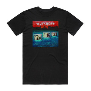 Evermore Evermore Album Cover T-Shirt Black Evermore Evermore Album Cover T-Shirt Black