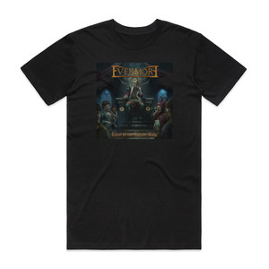 Evermore Court Of The Tyrant King Album Cover T-Shirt Black Evermore Court Of The Tyrant King Album Cover T-Shirt Black