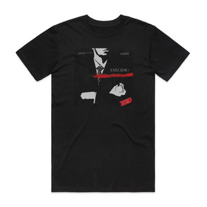 Emicida Emicidio Album Cover T-Shirt Black Emicida Emicidio Album Cover T-Shirt Black