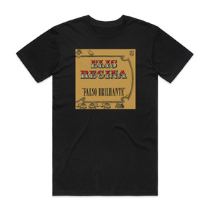 Elis Regina Falso Brilhante Album Cover T-Shirt Black Elis Regina Falso Brilhante Album Cover T-Shirt Black