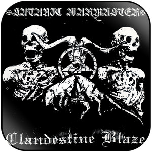 Clandestine Blaze Satanic Warmaster Clandestine Blaze Album Cover Sticker Album Cover Sticker Clandestine Blaze Satanic Warmaster Clandestine Blaze Album Cover Sticker Album Cover Sticker