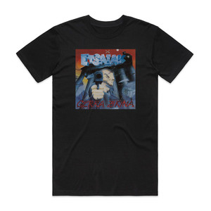 Etsaiak Gerra Zikina Album Cover T-Shirt Black Etsaiak Gerra Zikina Album Cover T-Shirt Black