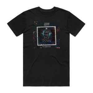 Emma Hewitt Burn The Sky Down Album Cover T-Shirt Black Emma Hewitt Burn The Sky Down Album Cover T-Shirt Black
