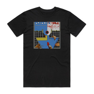 El Aviador Dro Selector De Frecuencias Album Cover T-Shirt Black