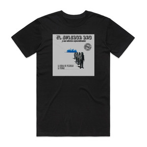 El Aviador Dro Nuclear S Album Cover T-Shirt Black