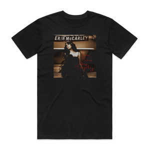 Erin McCarley Love Save The Empty Album Cover T-Shirt Black Erin McCarley Love Save The Empty Album Cover T-Shirt Black