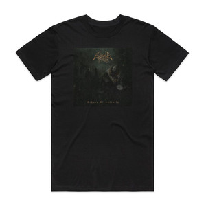 Engraving Infinity Echoes Of Infinity Album Cover T-Shirt Black Engraving Infinity Echoes Of Infinity Album Cover T-Shirt Black