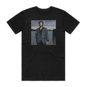 Eric Clapton August Album Cover T-Shirt Black Eric Clapton August Album Cover T-Shirt Black