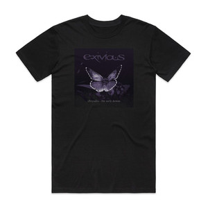 Exivious Chrysalis The Early Years Album Cover T-Shirt Black Exivious Chrysalis The Early Years Album Cover T-Shirt Black