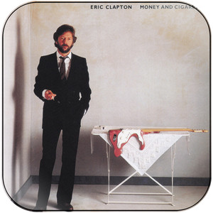 Eric Clapton Money And Cigarettes Album Cover Sticker Album Cover Sticker