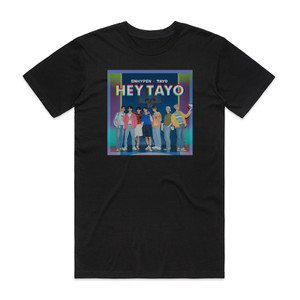 ENHYPEN Hey Tayo Album Cover T-Shirt Black ENHYPEN Hey Tayo Album Cover T-Shirt Black