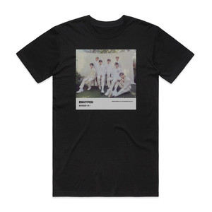 ENHYPEN Border Hakanai Album Cover T-Shirt Black ENHYPEN Border Hakanai Album Cover T-Shirt Black