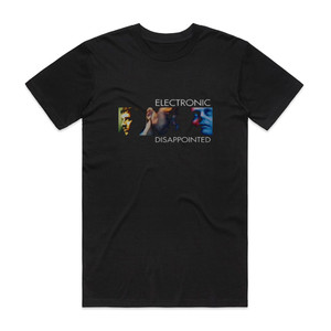 Electronic Disappointed Album Cover T-Shirt Black Electronic Disappointed Album Cover T-Shirt Black
