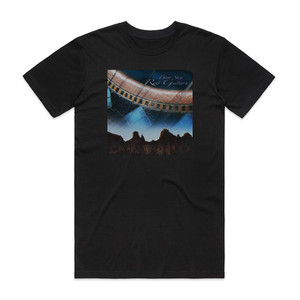 Erik Wollo Blue Sky Red Guitars Album Cover T-Shirt Black Erik Wollo Blue Sky Red Guitars Album Cover T-Shirt Black