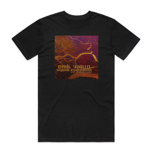Erik Wollo Silent Currents Live At Stars End Album Cover T-Shirt Black Erik Wollo Silent Currents Live At Stars End Album Cover T-Shirt Black