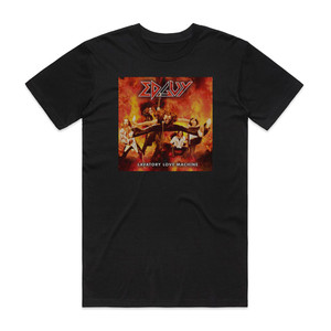 Edguy Lavatory Love Machine Album Cover T-Shirt Black Edguy Lavatory Love Machine Album Cover T-Shirt Black