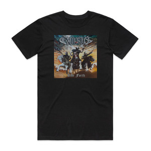 Exmortus Ride Forth Album Cover T-Shirt Black Exmortus Ride Forth Album Cover T-Shirt Black