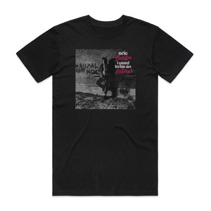 Eric Burdon I Used To Be An Animal Album Cover T-Shirt Black