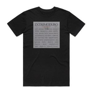 Extremoduro La Ley Innata Album Cover T-Shirt Black Extremoduro La Ley Innata Album Cover T-Shirt Black