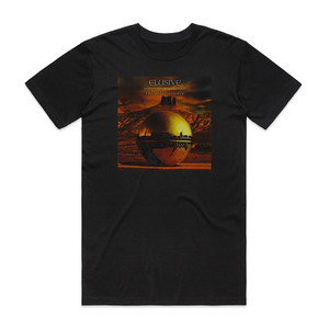 Elusive The Great Silence Album Cover T-Shirt Black