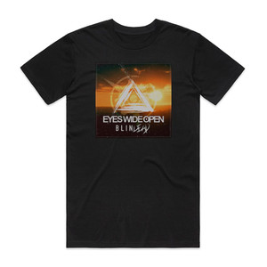 Eyes Wide Open Blindead Album Cover T-Shirt Black