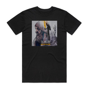 Eyes Wide Open Fire Is The Solution Album Cover T-Shirt Black Eyes Wide Open Fire Is The Solution Album Cover T-Shirt Black