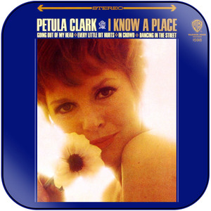 Petula Clark I Know A Place Album Cover Sticker Album Cover Sticker Petula Clark I Know A Place Album Cover Sticker Album Cover Sticker