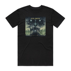 Evil Drive Demons Within Album Cover T-Shirt Black Evil Drive Demons Within Album Cover T-Shirt Black