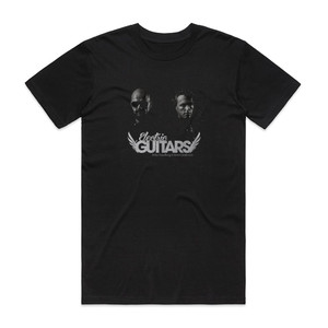 Electric Guitars Electric Guitars Album Cover T-Shirt Black Electric Guitars Electric Guitars Album Cover T-Shirt Black