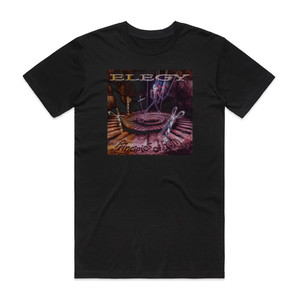 Elegy Principles Of Pain Album Cover T-Shirt Black