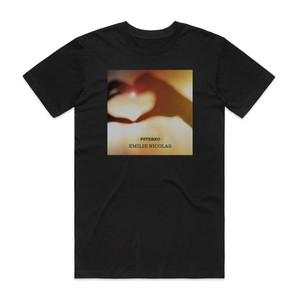 Emilie Nicolas Pstereo Album Cover T-Shirt Black Emilie Nicolas Pstereo Album Cover T-Shirt Black