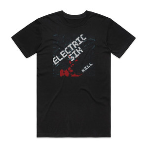 Electric Six Kill Album Cover T-Shirt Black Electric Six Kill Album Cover T-Shirt Black