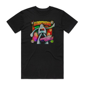 eleventyseven Adventures In Eville Album Cover T-Shirt Black eleventyseven Adventures In Eville Album Cover T-Shirt Black