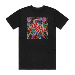 Ed Hall Love Poke Here Album Cover T-Shirt Black Ed Hall Love Poke Here Album Cover T-Shirt Black